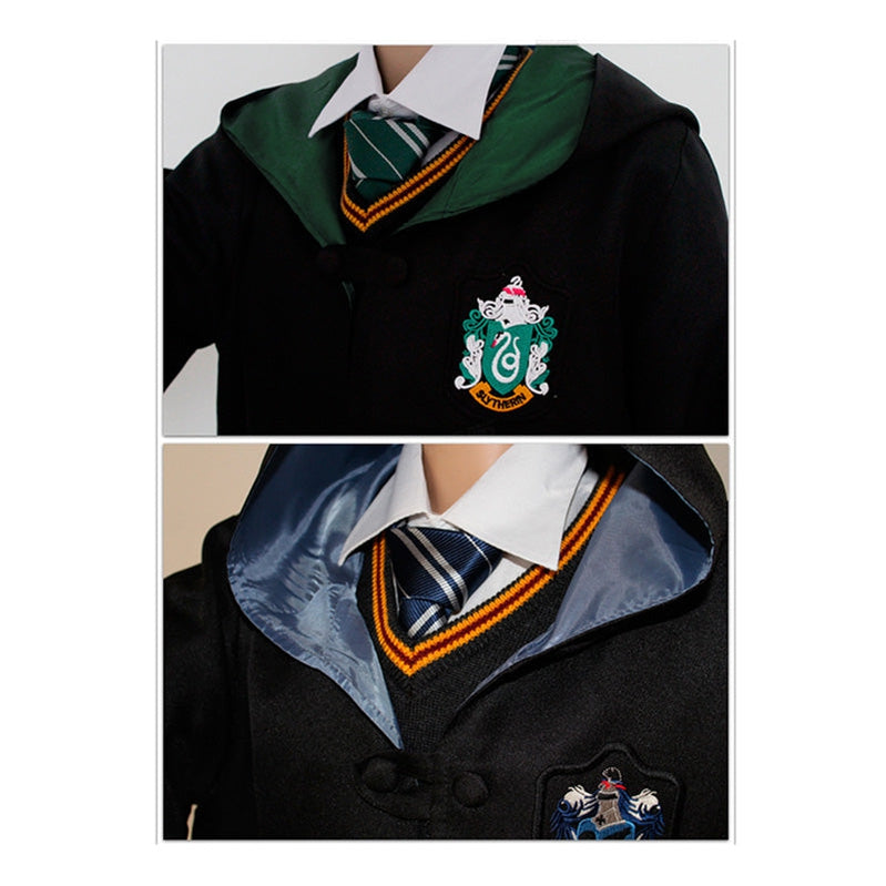 Movie Harry Potter Gryffindor and The Four Houses of Hogwarts Cosplay Magic Robe