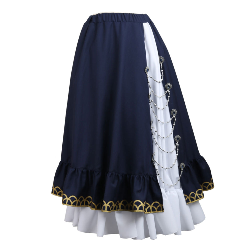 BanG Dream! Roselia Shirokane Rinko BLACK SHOUT Cosplay Costume