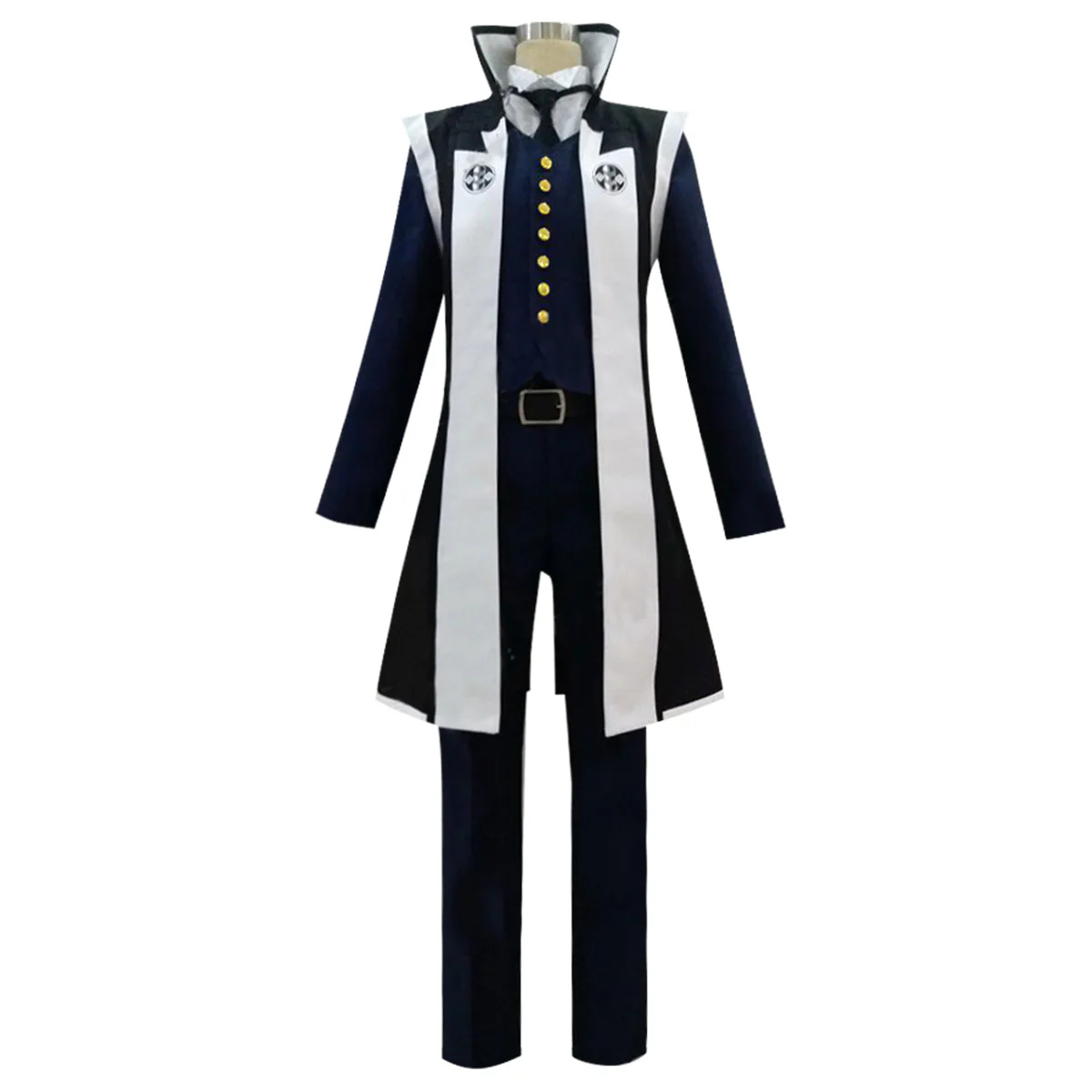 Ace Attorney Simon Blackquill Cosplay Costume