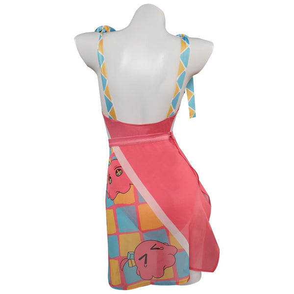 Bocchi the Rock Gotou Hitori Cosplay Costume Swimsuit Halloween Carnival Party Suit