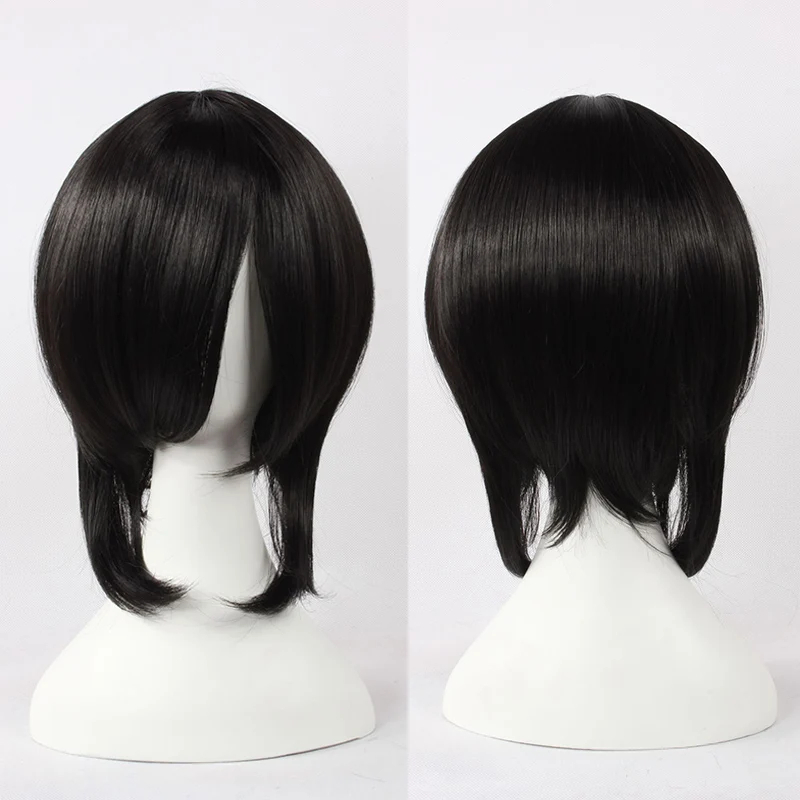 Akame ga kill! Kurome Cosplay Wig Kurome Short Hair Black Cosplay Wigs Fiber Heat Resistance