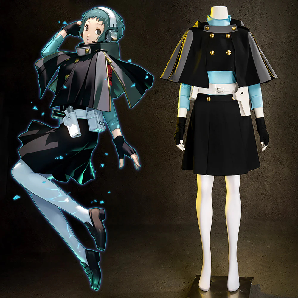  Persona 3 Reload P3R Fuuka Yamagishi Battle Version Cosplay Costume