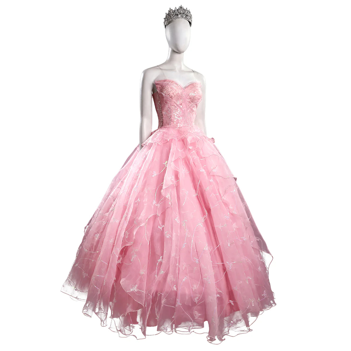 Wicked (2024) Glinda Cosplay Costume