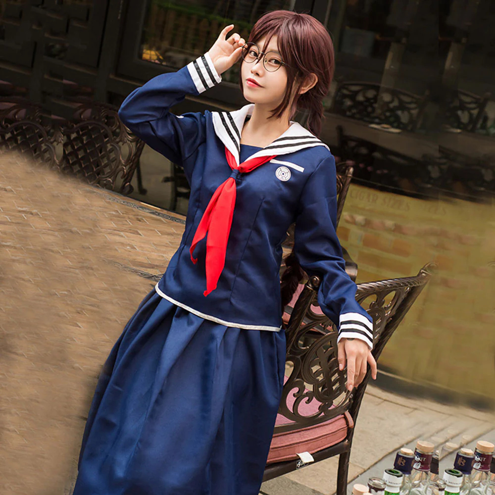 DanganRonpa Dangan Ronpa Touko Fukawa Halloween Cosplay Costume
