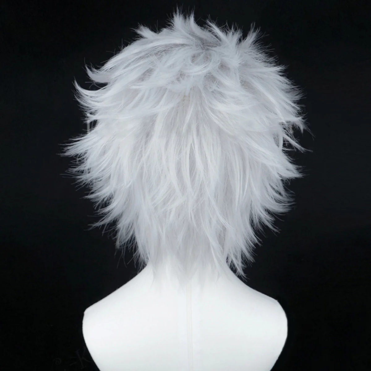 Ace Attorney Season 2 Godot Grey White Cosplay Wig