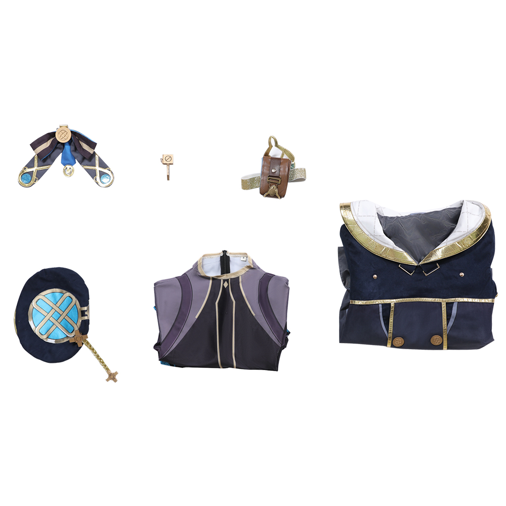 Game Genshin Impact Freminet Cosplay Costume Halloween Costume Sets R20230173
