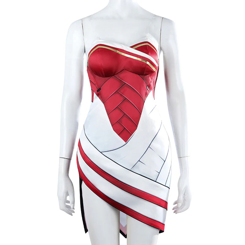 Game 2XKO Ahri The Nine-Tailed Fox Cosplay Costumes
