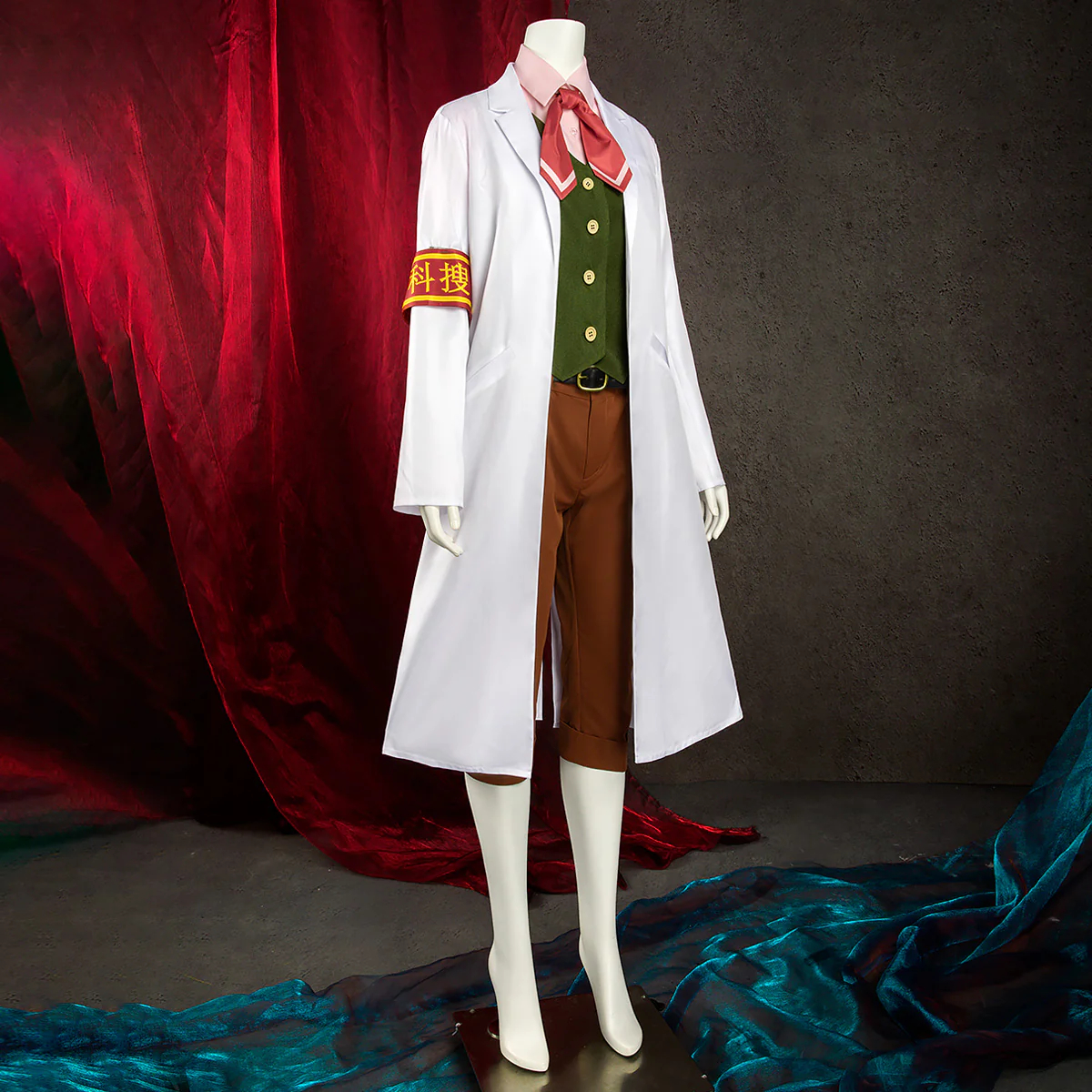 Ace Attorney Gyakuten Saiban Ema Skye Cosplay Costume