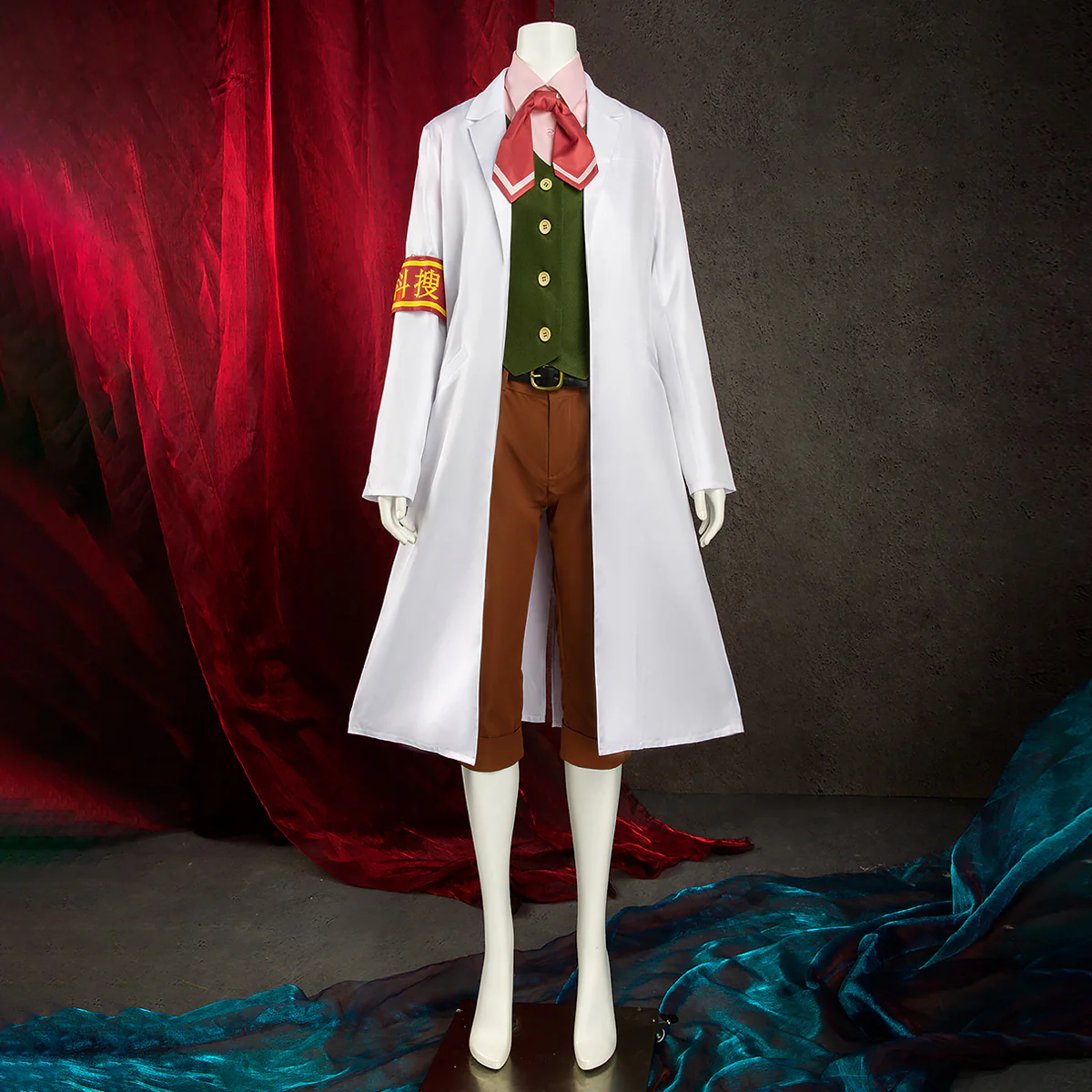 Ace Attorney Gyakuten Saiban Ema Skye Cosplay Costume