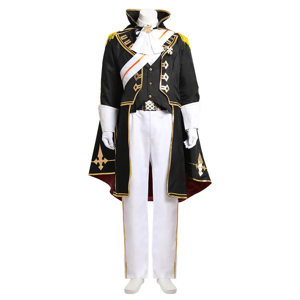 The Great Ace Attorney Chronicles The Grim Reaper of the Old Bailey Barok van Zieks Cosplay Costume