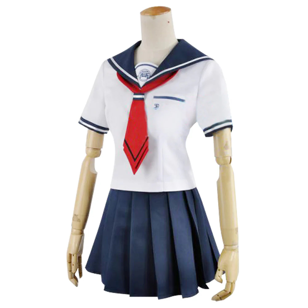 Danganronpa Dangan Ronpa Another Episode: Ultra Despair Girls Naegi Komaru Cosplay Costume
