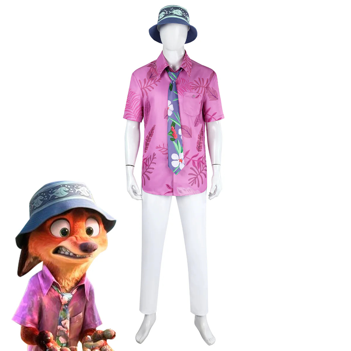 Disney Zootopia 2 Nick Wilde Cosplay Costume