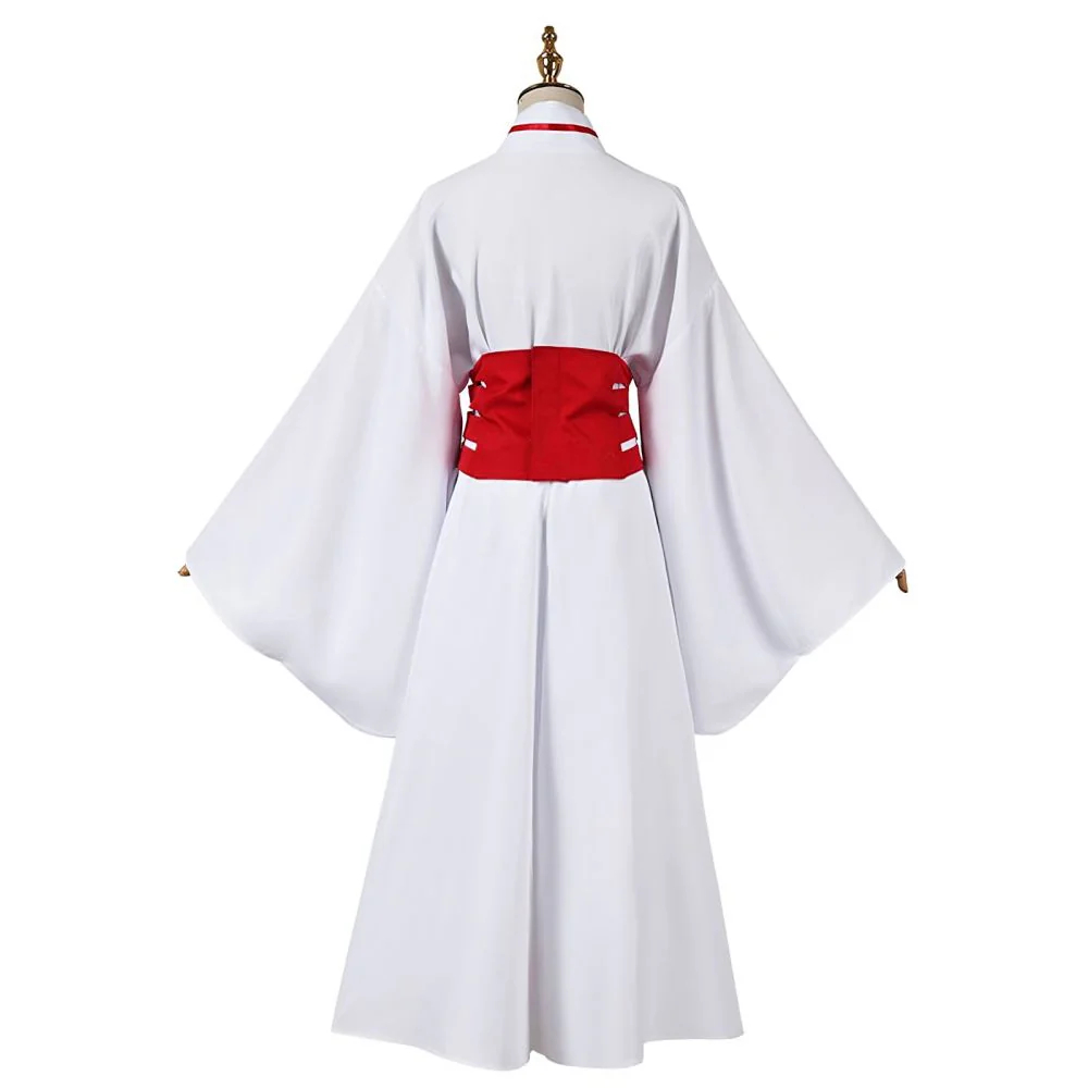 Hell's Paradise Jigokuraku Sagiri Yamada Asaemon White Cosplay Costume