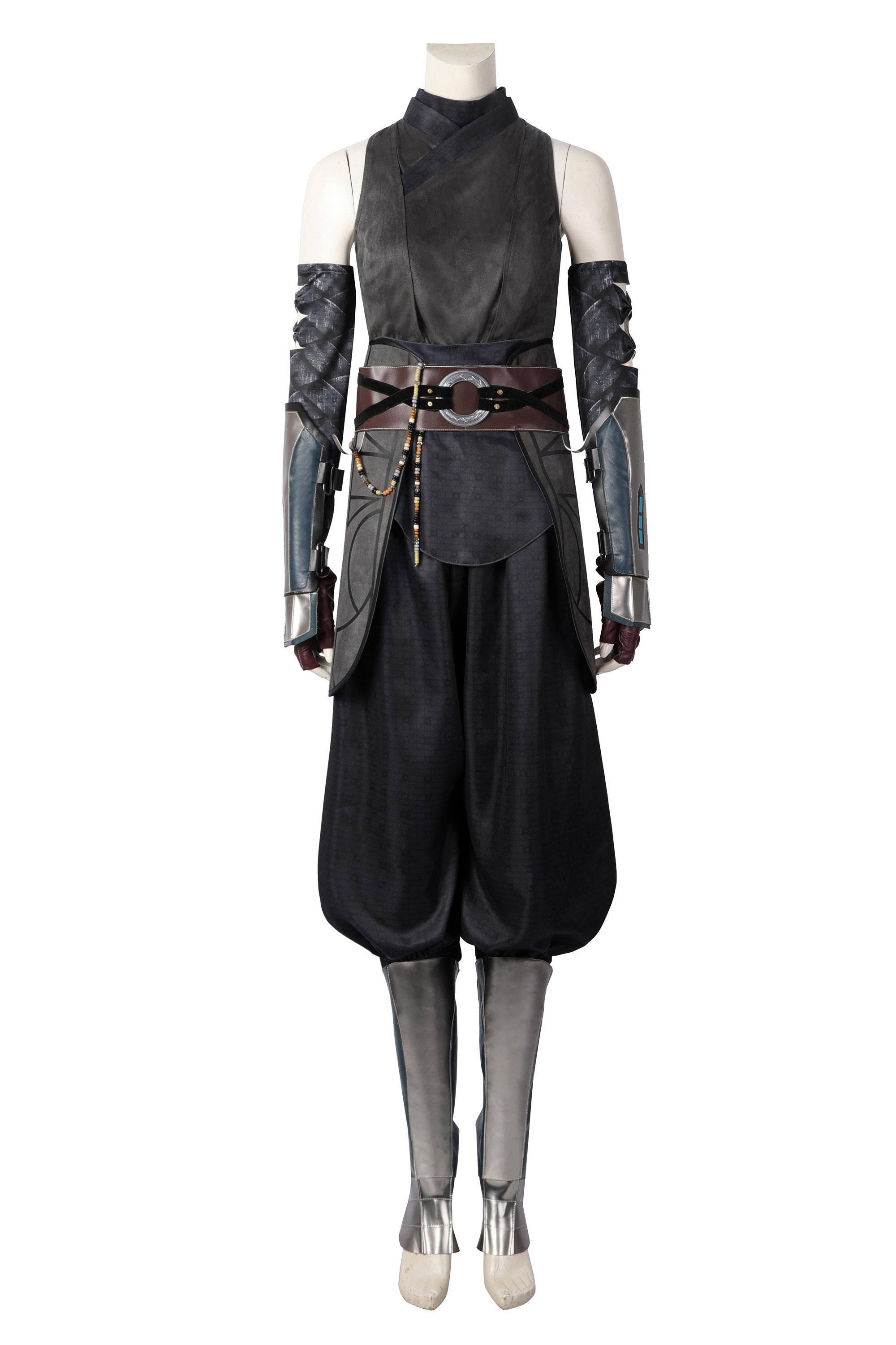 Movie Star Wars The Mandalorian  Ahsoka Tano Cosplay Costume Women's Halloween Costume 4996