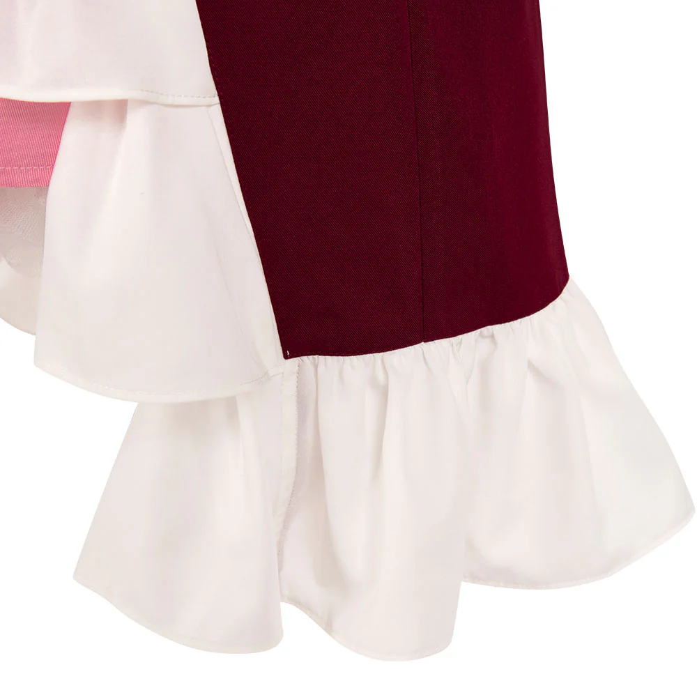 Puella Magi Madoka Magica Kyoko Sakura Cosplay Costume