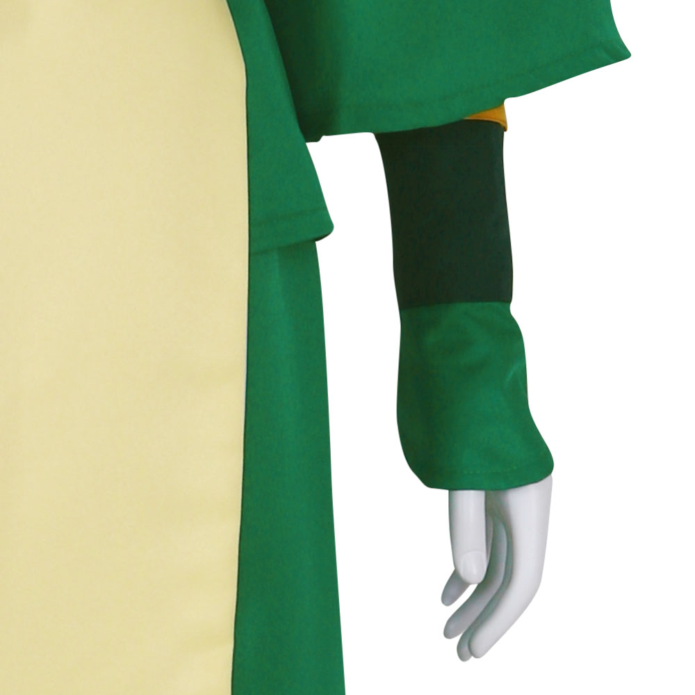 Avatar: The Last Airbender Toph Beifong Costume cosplay verde