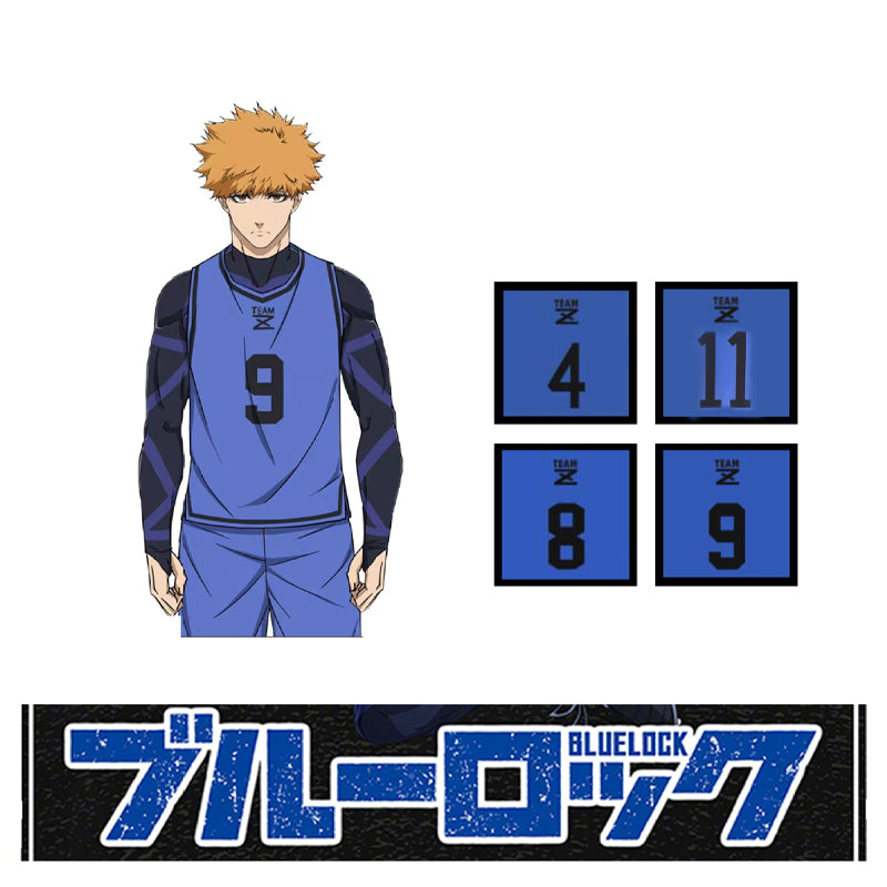 Blue Lock Chigiri Hyoma Meguru Bachira Kunigami Rensuke Isagi Yoichi Cosplay Costumes