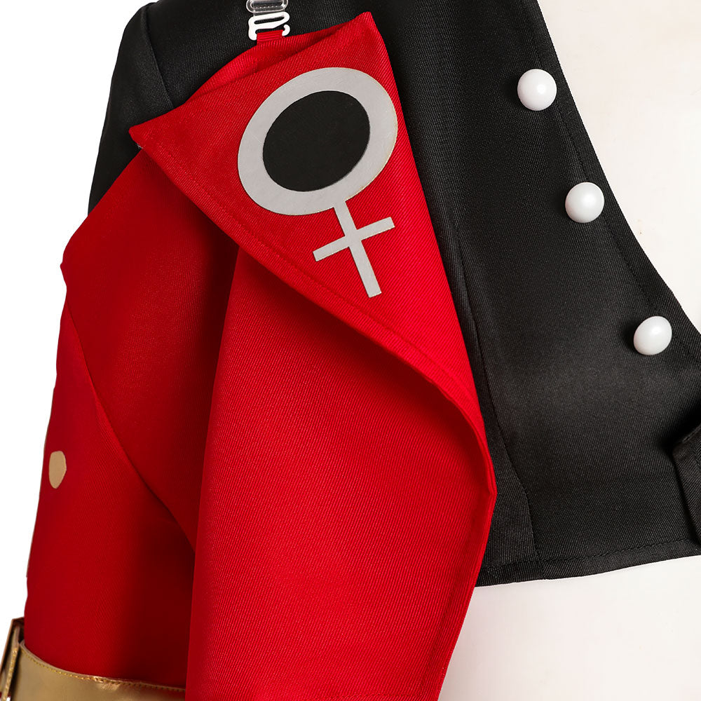 Guilty Gear STRIVE INO I-No Red Shoes Cosplay Costume