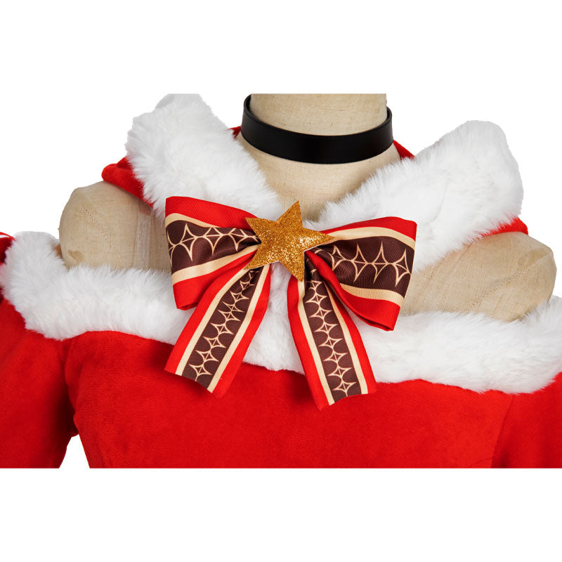 Game Genshin Impact Christmas Barbara Cosplay Costumes