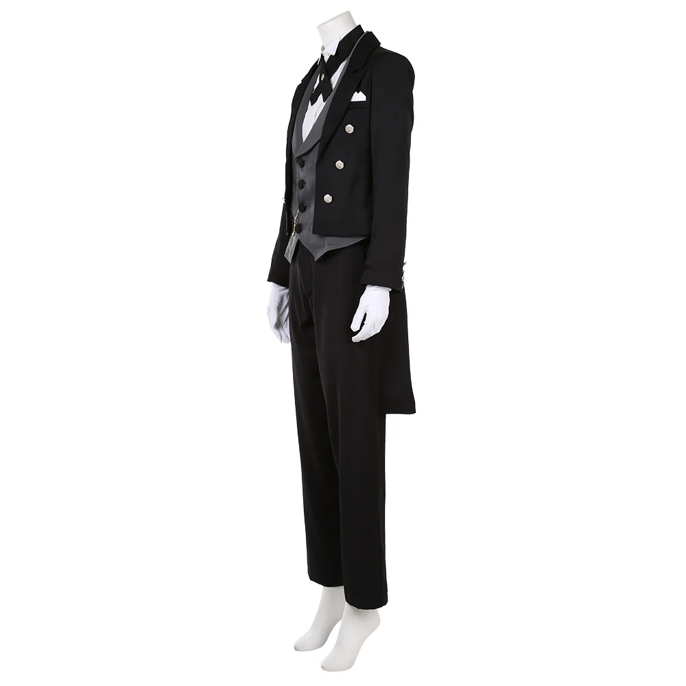 Persona 3: Dancing Moon Night Yuki Makoto Minato Arisato Butler Suit Cosplay Costume