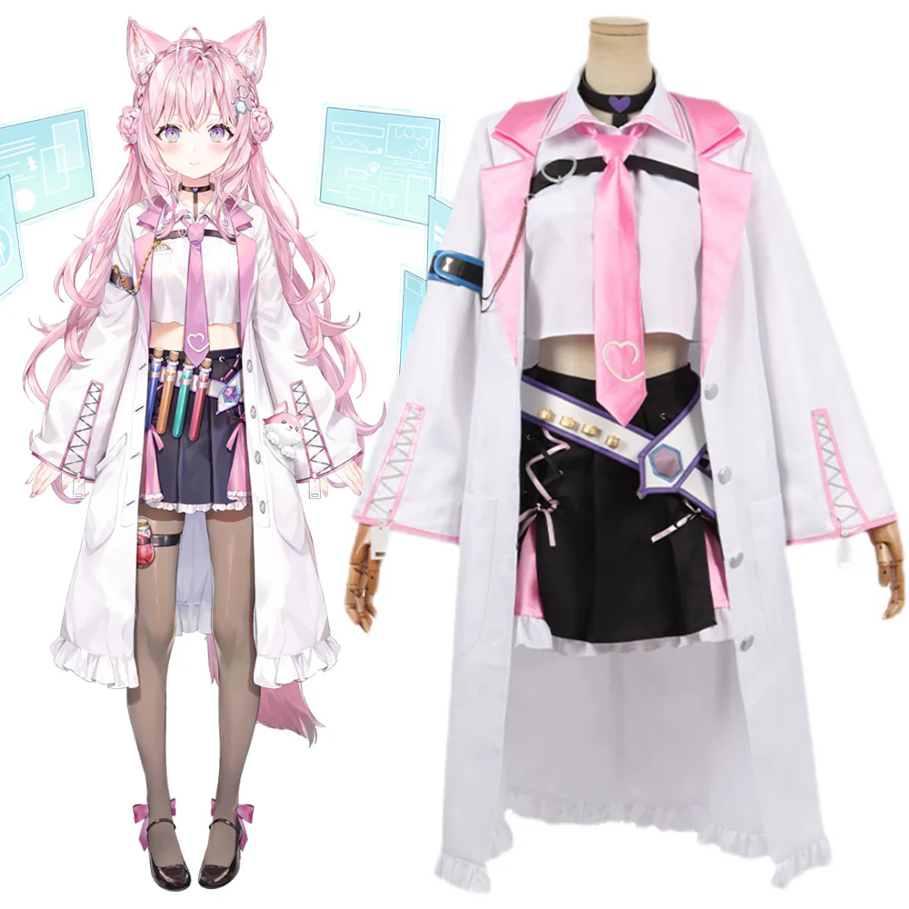 Virtual YouTuber Hakui Koyori Cosplay Costume