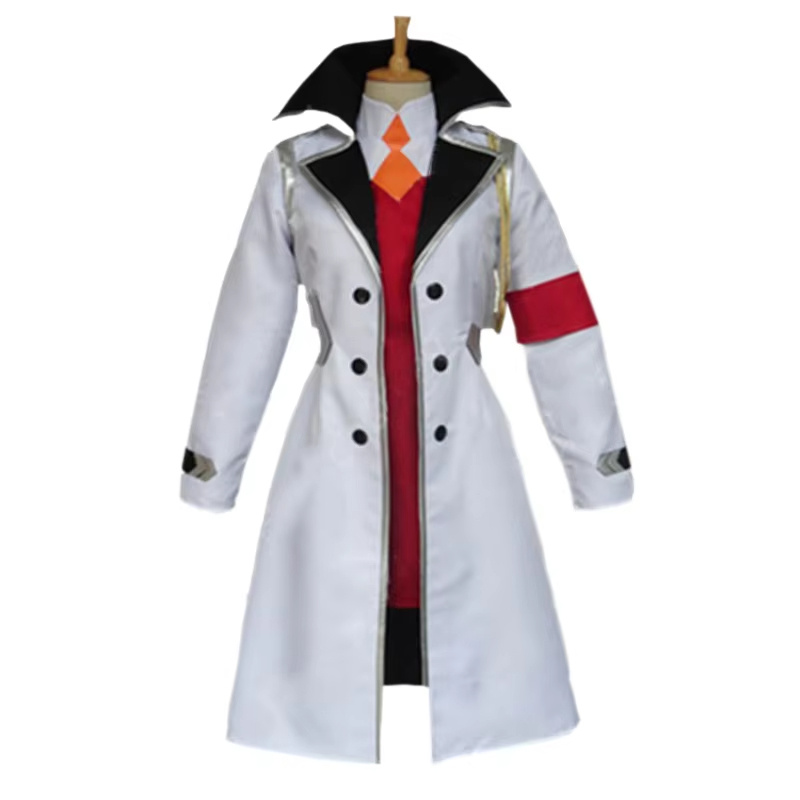Darling in the Franxx Anime Cosplay Costumes 02 Zero Two Coat Uniform Cosplay Costume