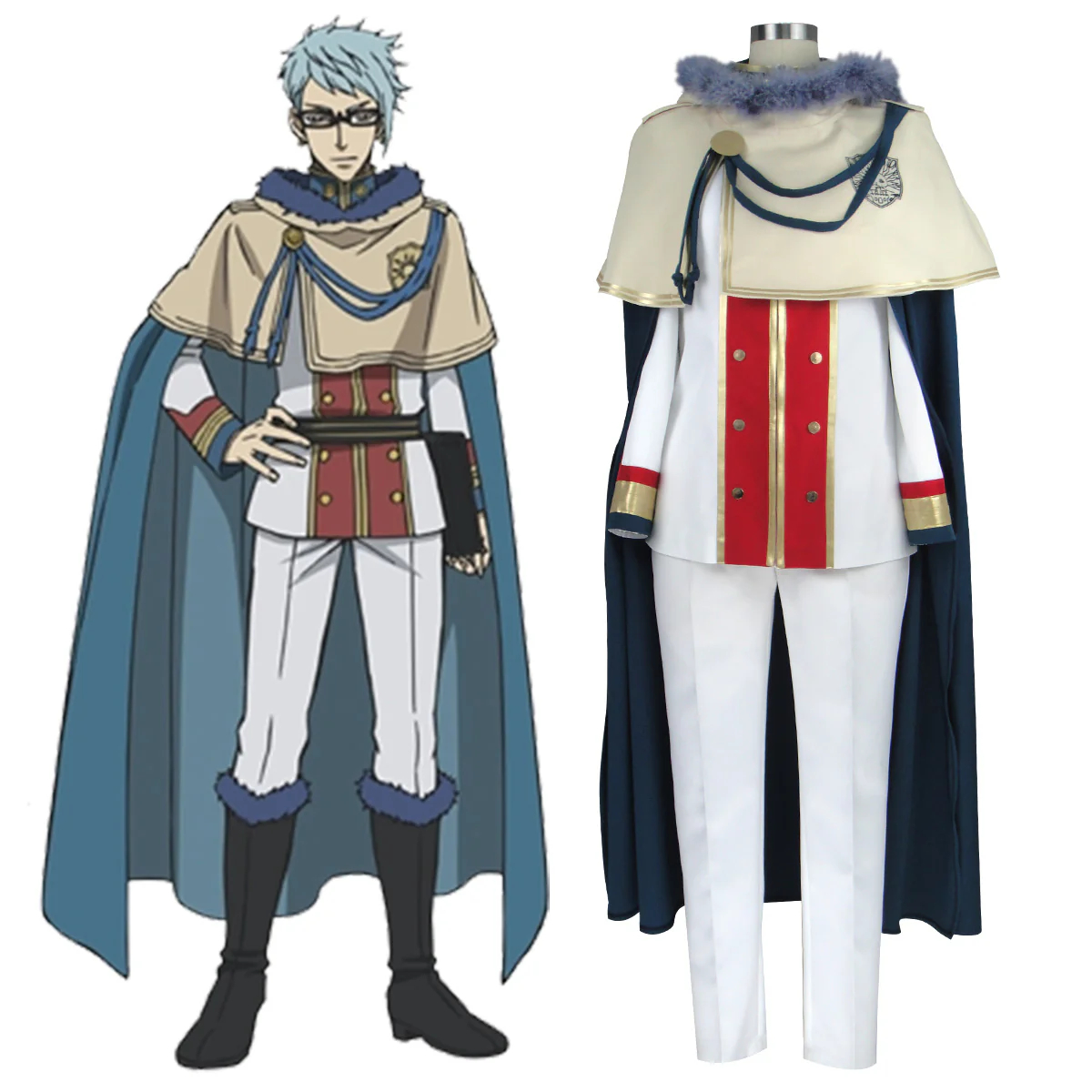 Black Clover Klaus Lunette Cosplay Costume