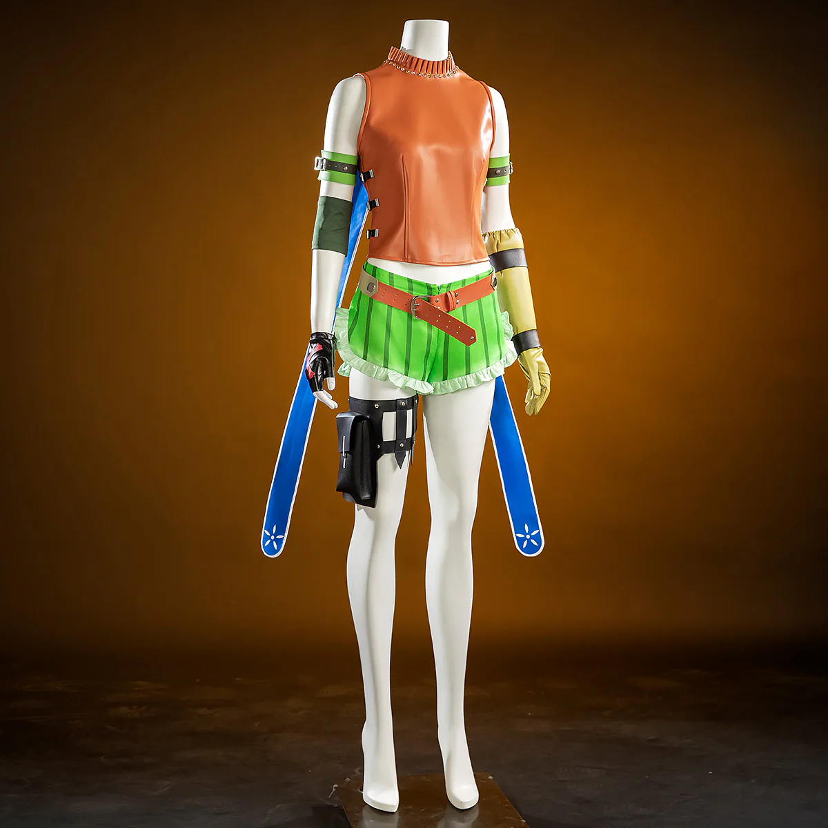 Final Fantasy X Rikku Cosplay Costume