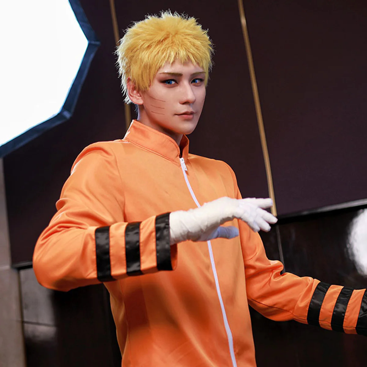 Naruto Uzumaki Seventh Hokage Cape Cosplay Costume