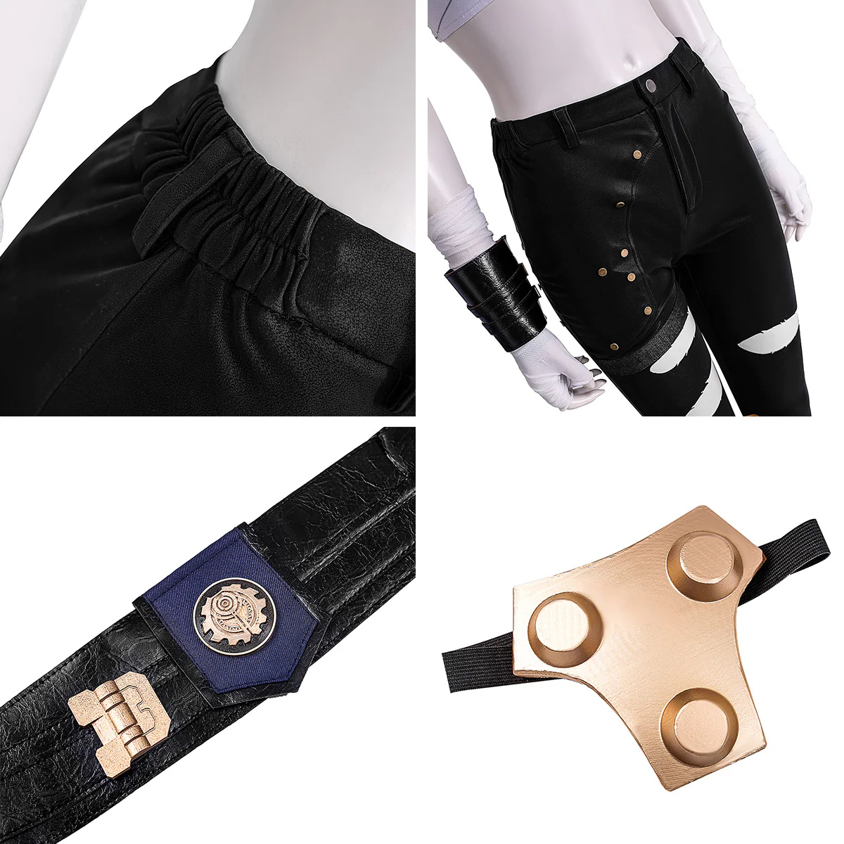 League of Legends LOL Vi Black Cosplay Costume