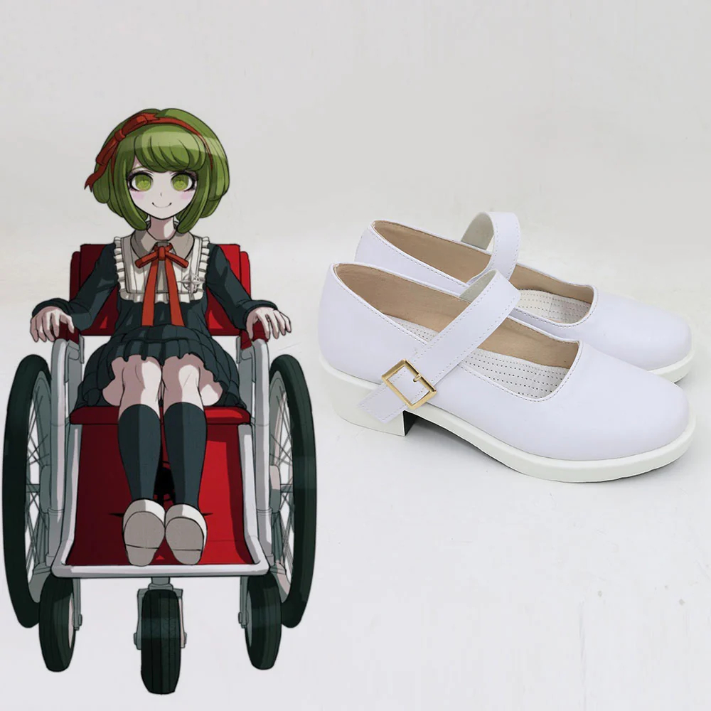 Danganronpa V3: Killing Harmony Maki Harukawa Brown Shoes Cosplay Boots