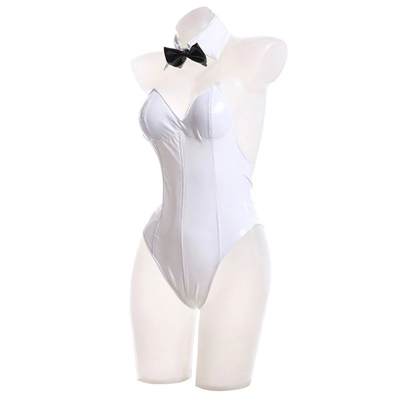 Anime DARLING in the FRANXX 02 Zero Two Bunny Girl White Cosplay Costumes