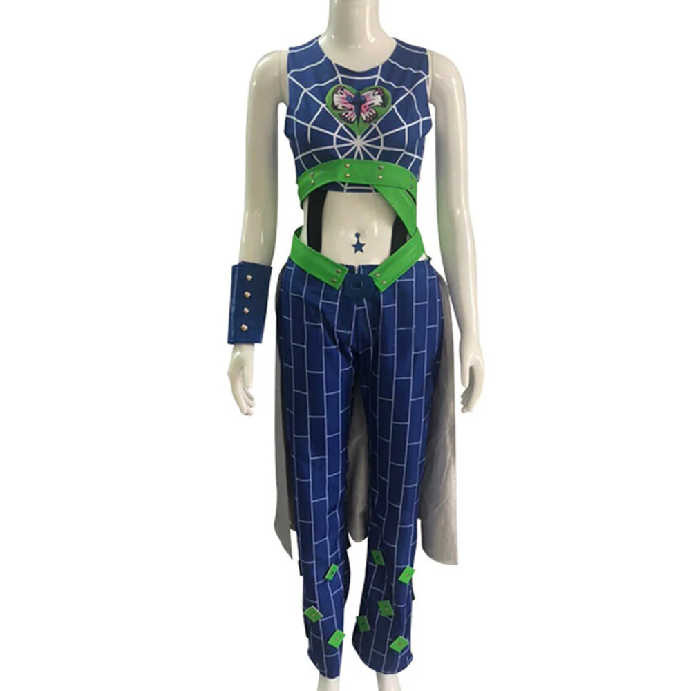 JoJo's Bizarre Adventure Stone Ocean Jolyne Cujoh Cosplay Costume