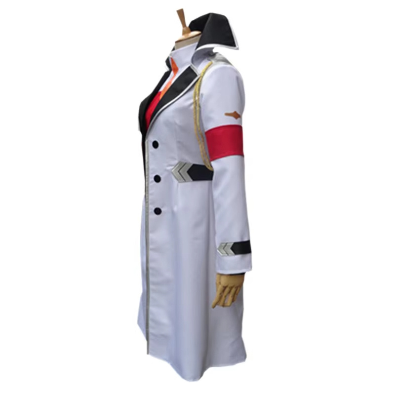 Darling in the Franxx Anime Cosplay Costumes 02 Zero Two Coat Uniform Cosplay Costume