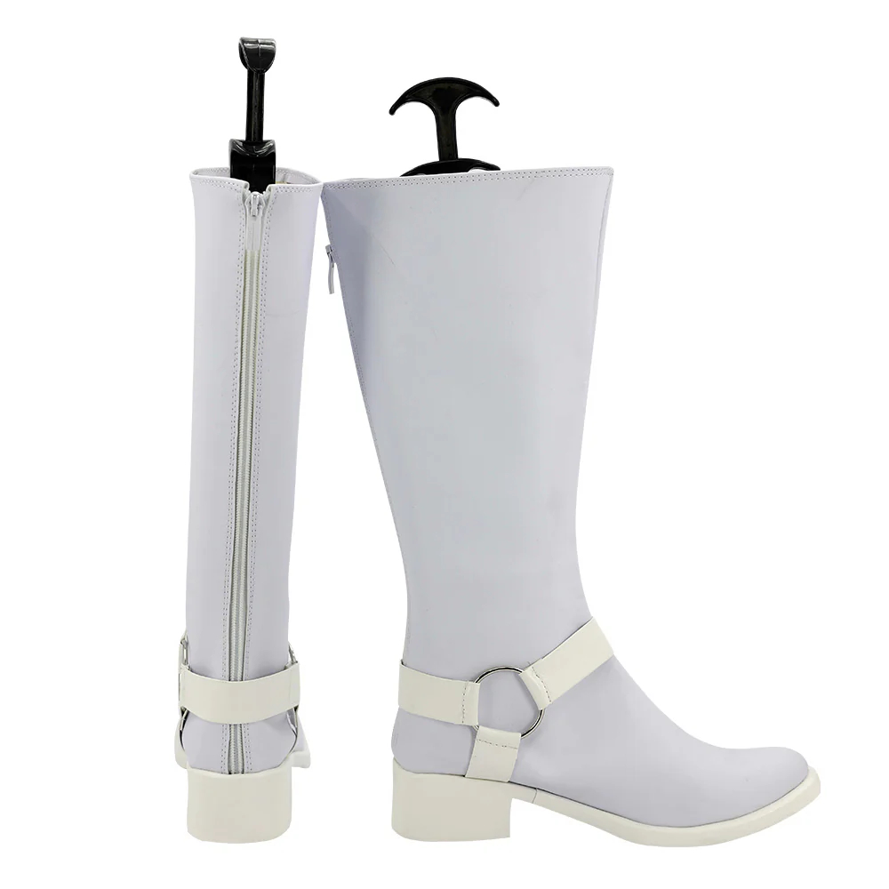 Persona 5 Fox Yusuke Kitagawa White Shoes Cosplay Boots