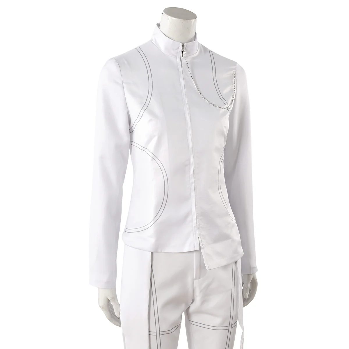Alien Stage Ivan Round 6 White Cosplay Costume