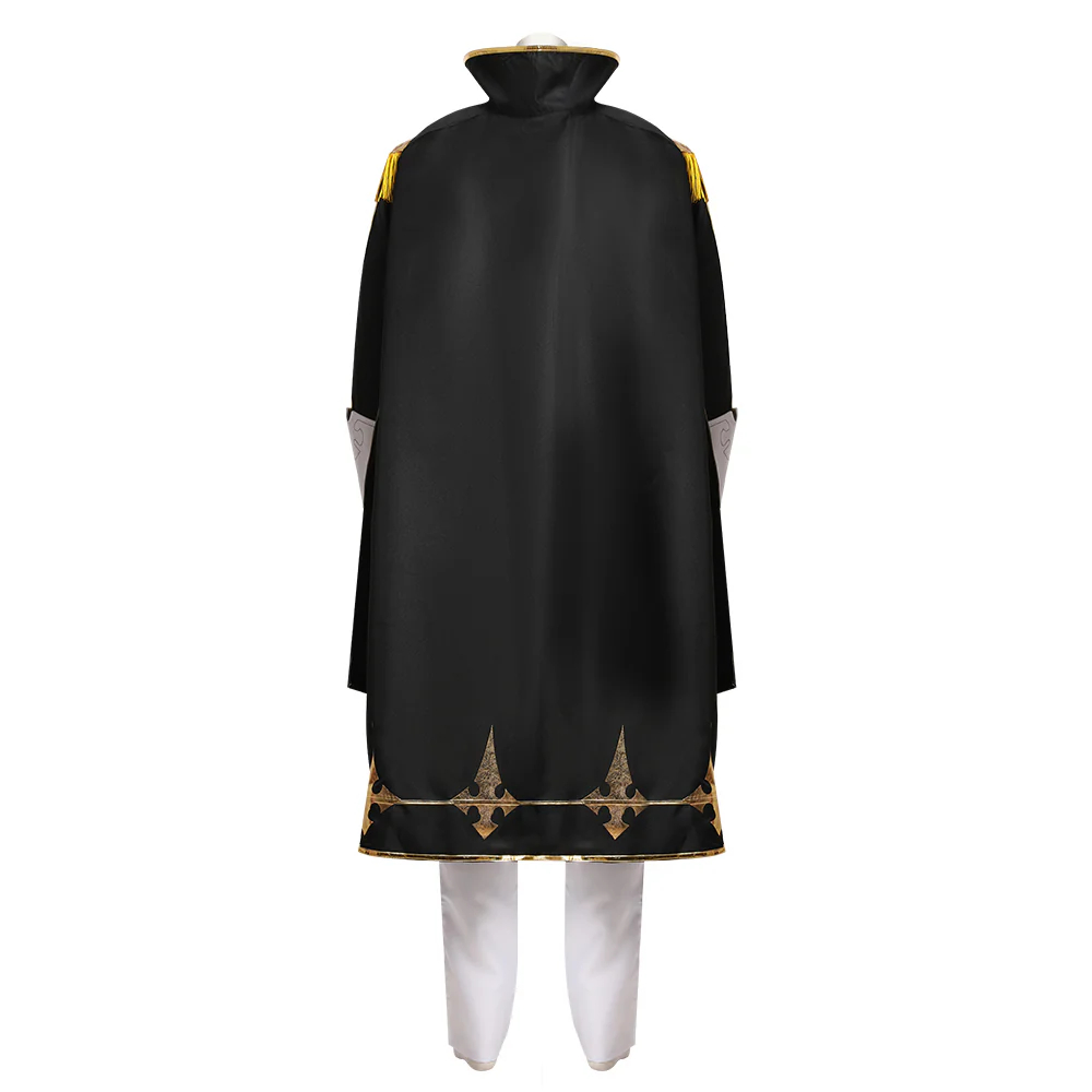 The Great Ace Attorney Chronicles The Grim Reaper of the Old Bailey Barok van Zieks Cosplay Costume