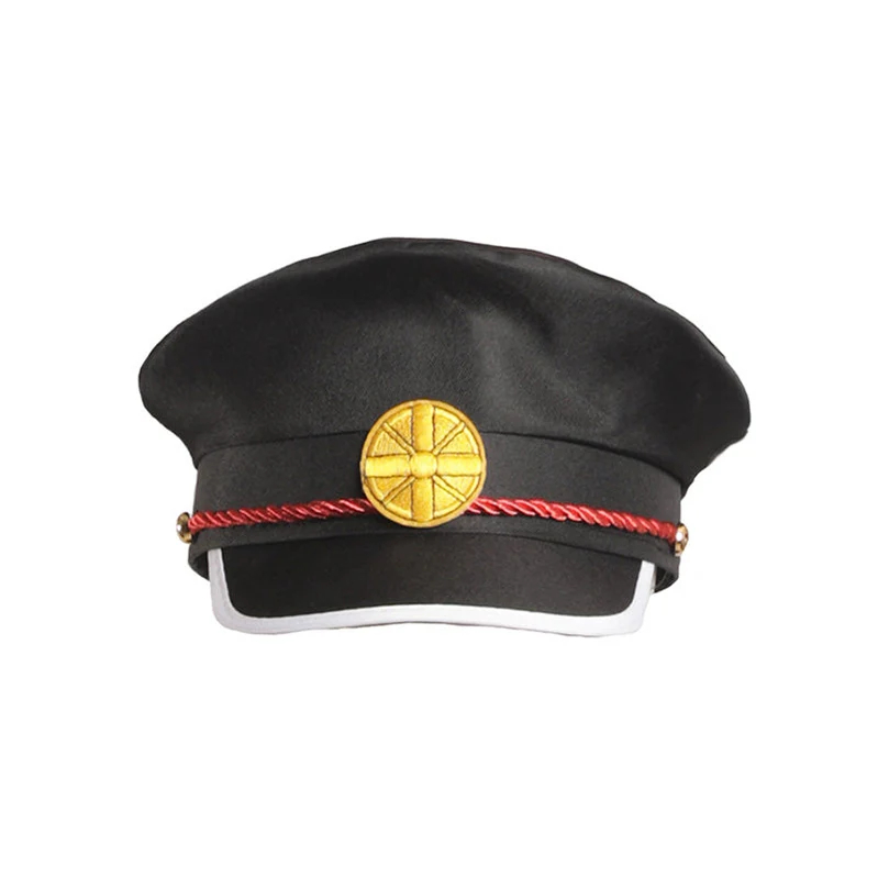 Anime TBHK Toilet-bound Hanako-kun Yugi Tsukasa Kimono Uniform Cosplay Costume with Hat