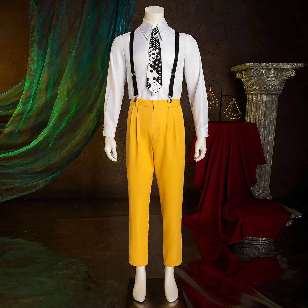 The Mask (1994 film) Stanley Ipkiss Cosplay Costume