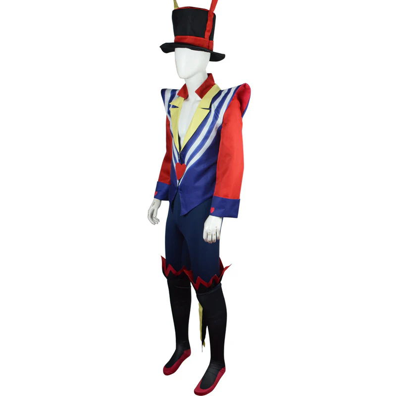 Helluva Boss Ozzie Uniform Suit Cosplay Costume With Accessories