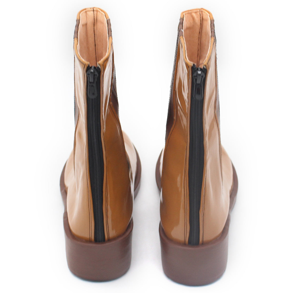 Pokemon Scarlet and Violet Elite Four Rika Brown Cosplay Shoes