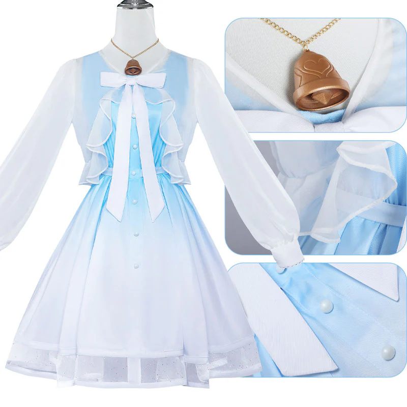 Game Genshin Impact X Animate Ganyu Cosplay Costumes