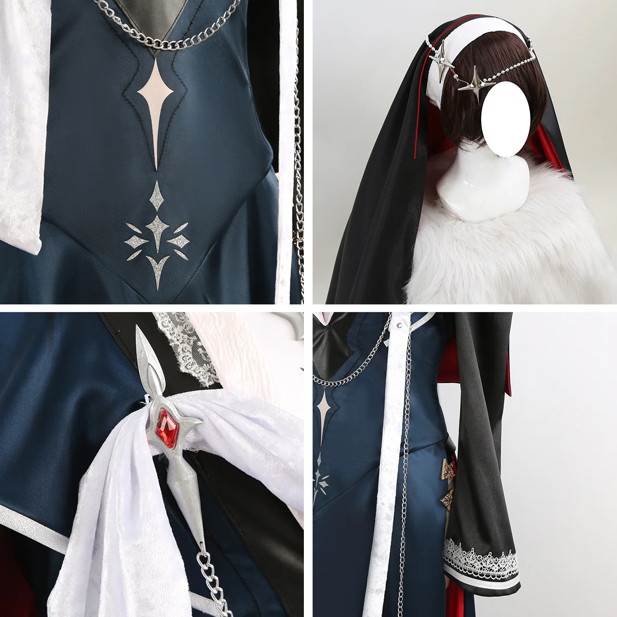 NU:Carnival Blade Silver Light Cosplay Costume