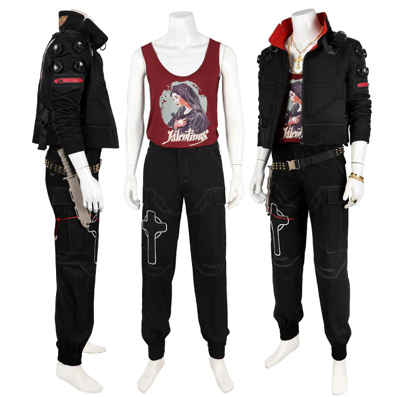 Game Cyberpunk 2077 Jackie Welles Cosplay Costumes