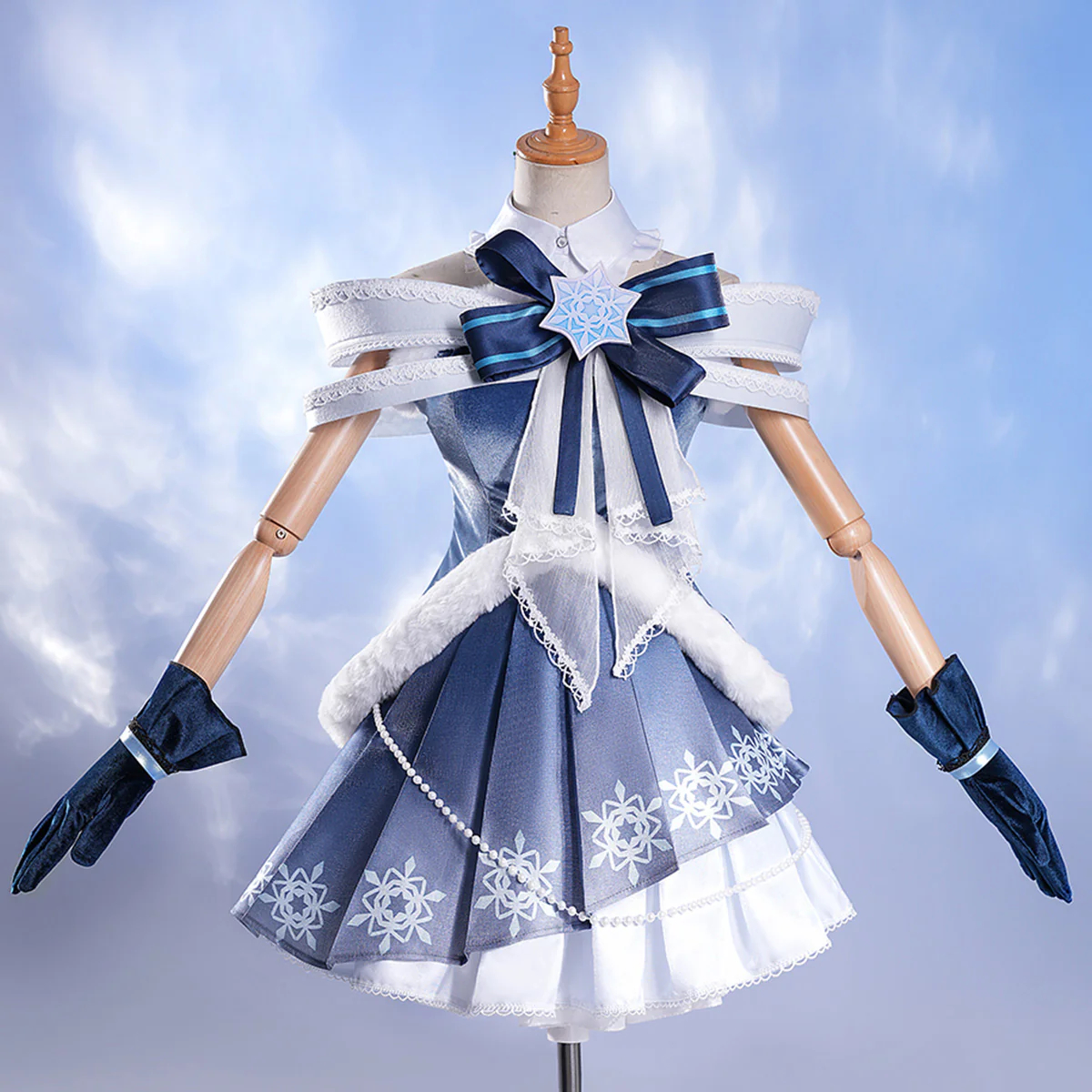 Vocaloid Hatsune Miku Snow Miku 2025 Cosplay Costume