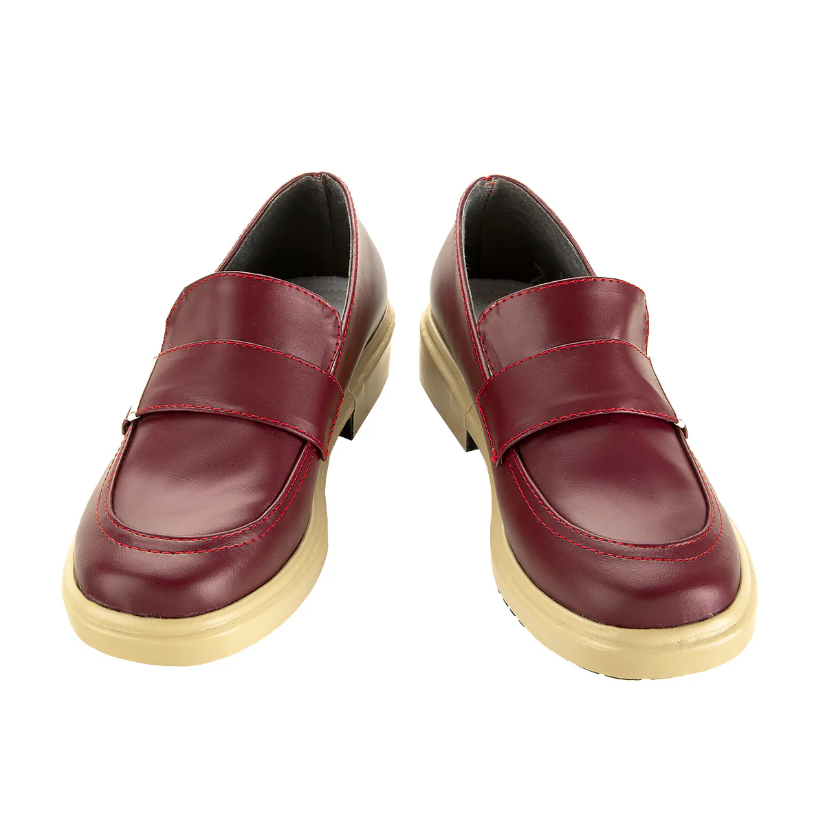 Ace Attorney Gyakuten Saiban Ema Skye Brown Cosplay Shoes