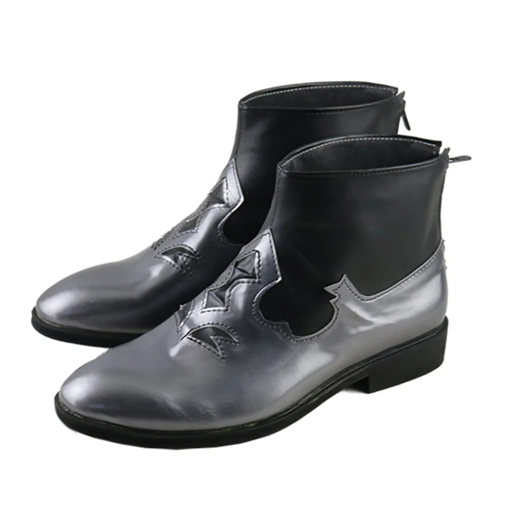 Persona 5 Scramble: The Phantom Strikers Zenkichi Hasegawa Wolf Black Cosplay Shoes