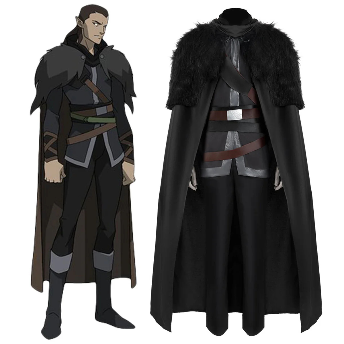 The Legend of Vox Machina Vax'ildan Cosplay Costume