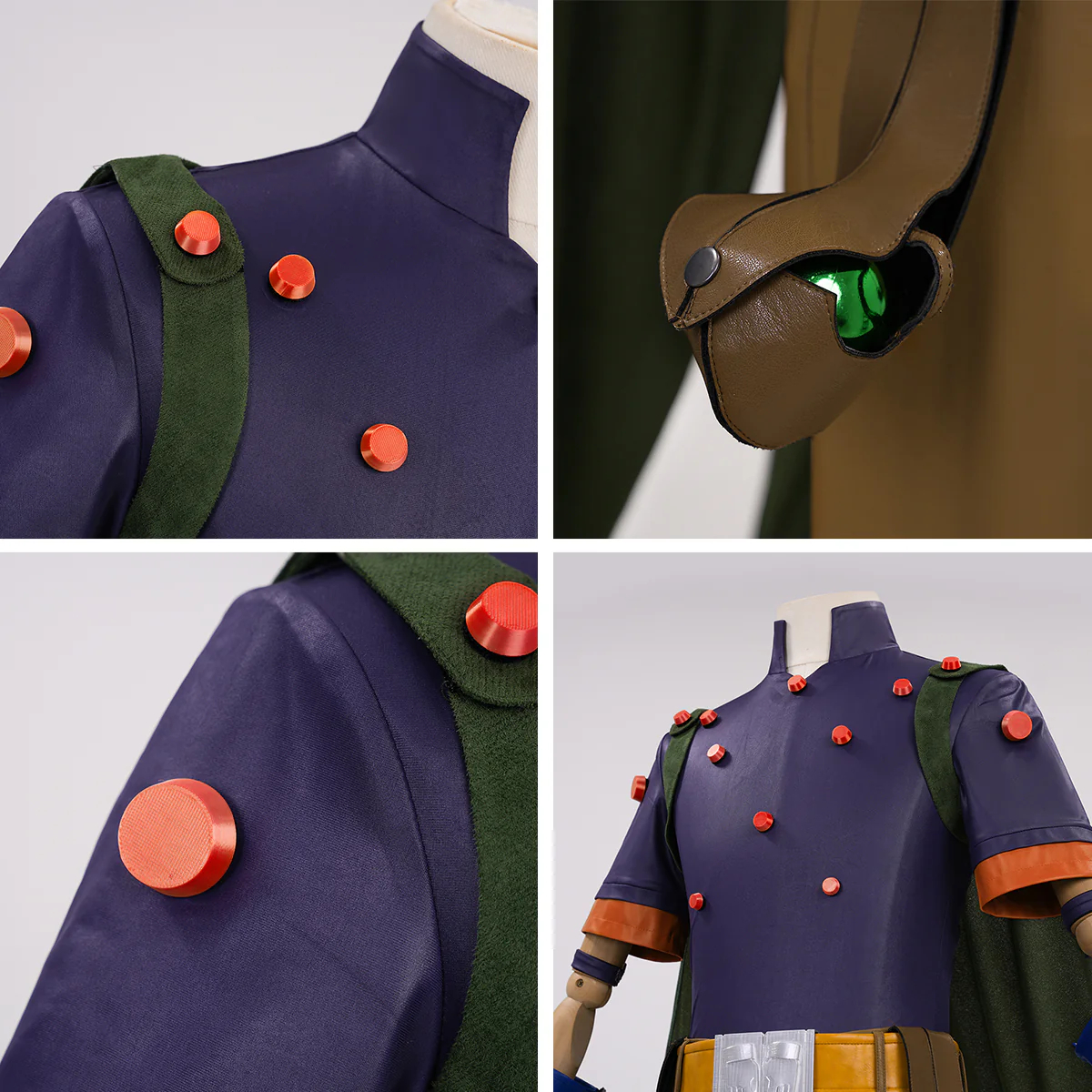 JoJo's Bizarre Adventure: Steel Ball Run Anime Gyro Zeppeli Premium Edition Cosplay Costume