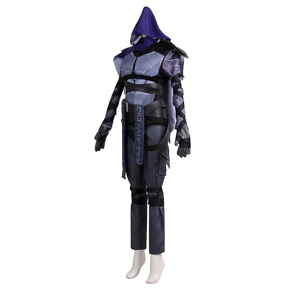 Game Valorant Omen Fantasia Cosplay Costumes Gloves Fancy Outfits Clothes Carnival Party